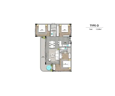 AYANA Heights — 3BR • Type D1